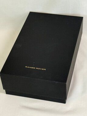 Authentic Land Rover Range Rover Large Gift Box - EMPTY - 7.5"W x 12"H x 3.75"D